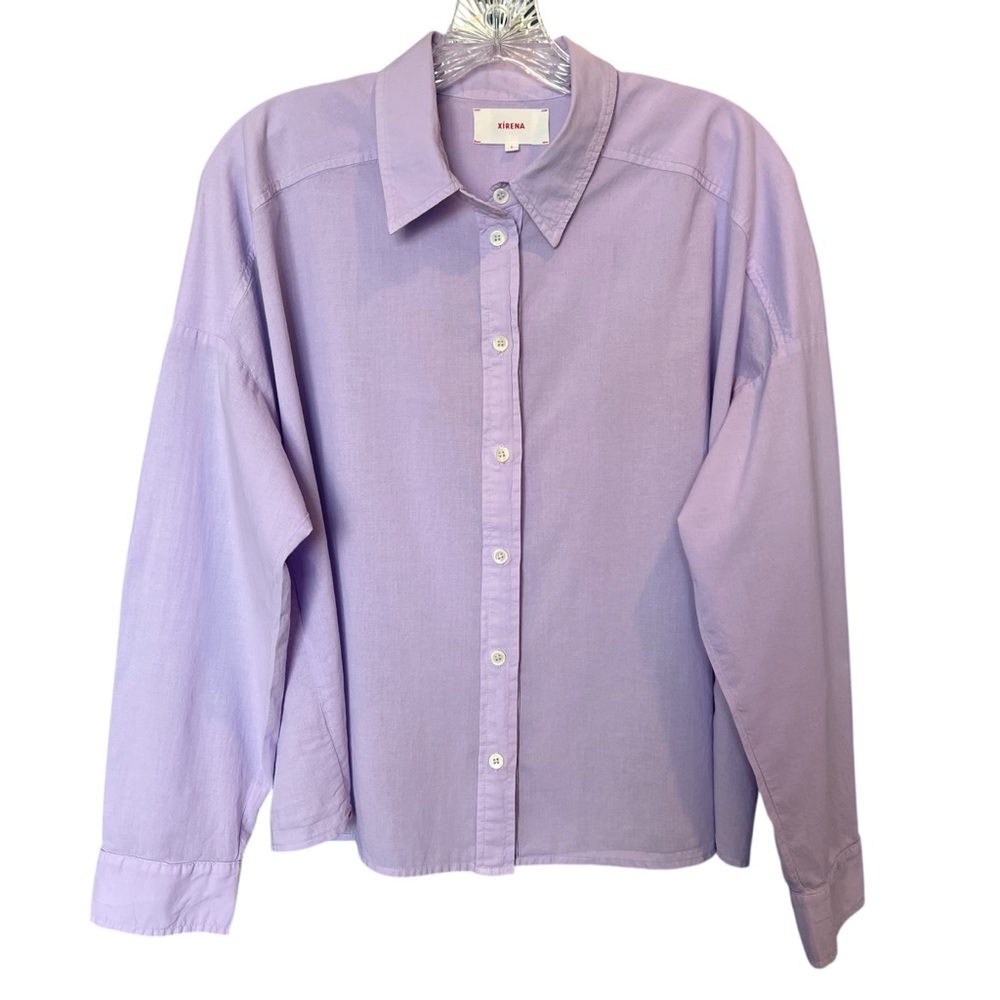 XIRENA Cee Cee lavender shirt